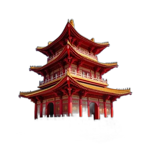 building, crown, staff, mask, 3d render, photorealistic, concept art, pixel art transparent PNG cut-out