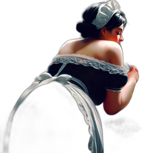 hat, dress, mask, umbrella, concept art, photorealistic, fantasy art, 3d render transparent PNG cut-out