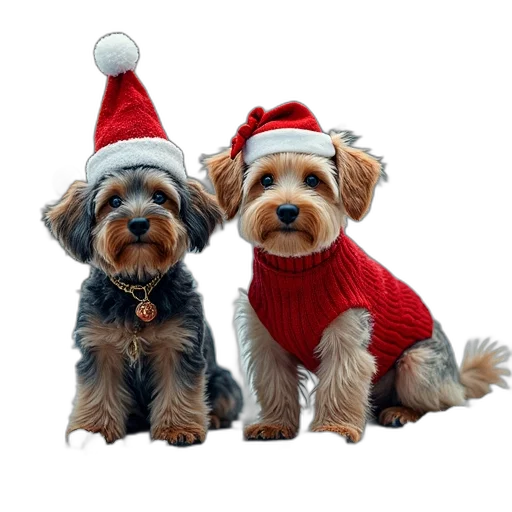 christmas, deck, halls, schnauters transparent PNG cut-out