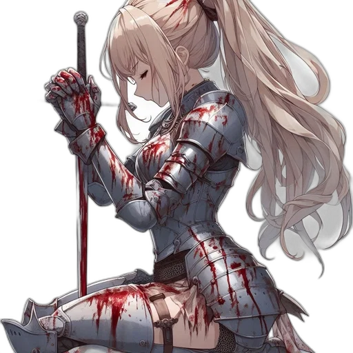 sword, weapon, staff, dress, anime, fantasy art, concept art, pixel art transparent PNG cut-out