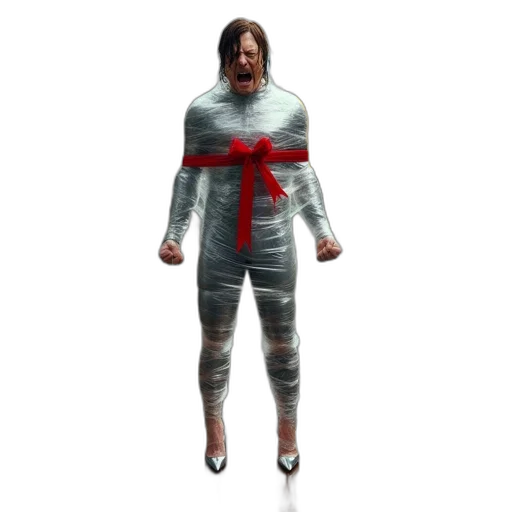 creature, jacket, concept art, 3d render, pixel art, individual, clad, plastics transparent PNG cut-out
