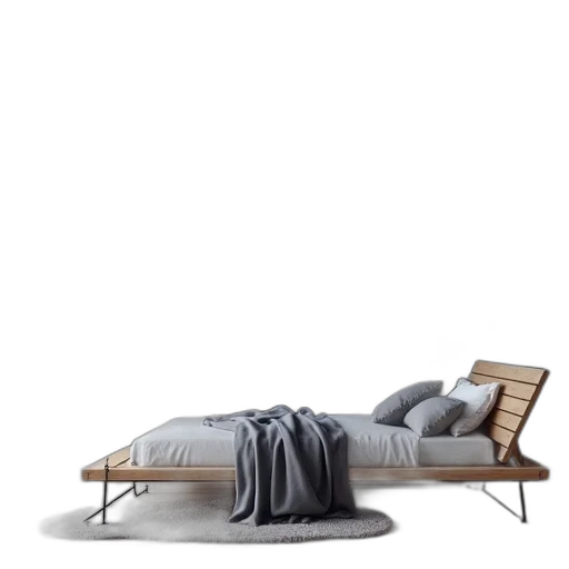 furniture, umbrella, 3d render, photorealistic, concept art, fog, earth tones, monochrome transparent PNG cut-out