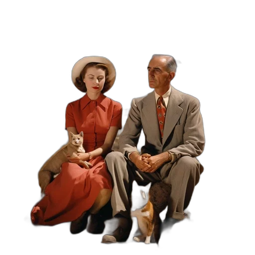 hat, dress, furniture, umbrella, photorealistic, concept art, oil painting, 3d render transparent PNG cut-out