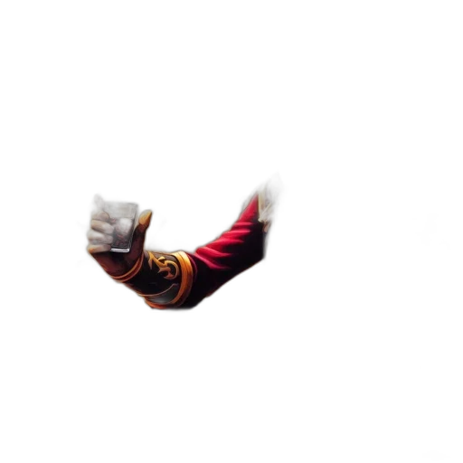 shoes, hat, mask, crown, pixel art, 3d render, elfin, figure transparent PNG cut-out