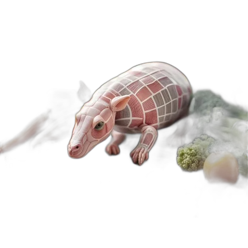 creature, animal, dragon, food, concept art, 3d render, photorealistic, watercolor transparent PNG cut-out