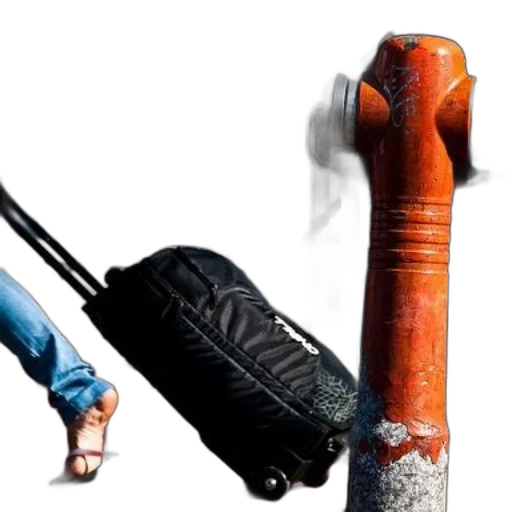 weapon, staff, sword, umbrella, photorealistic, person, jeans, pulls transparent PNG cut-out