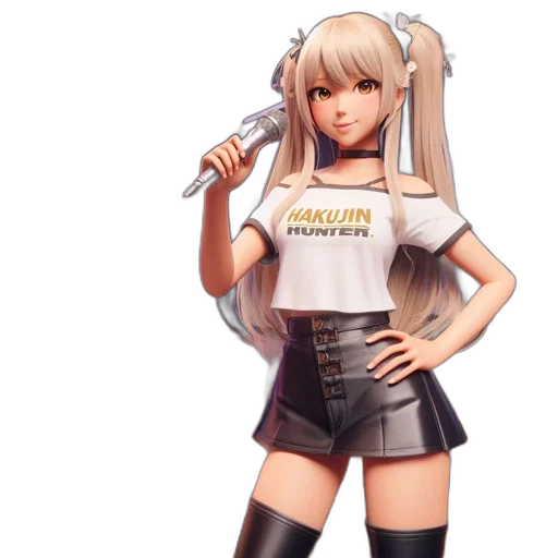 staff, weapon, dress, robot, concept art, 3d render, anime, pixel art transparent PNG cut-out