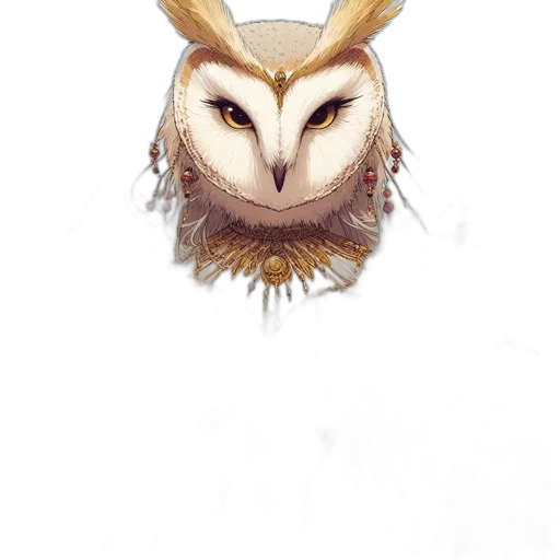 animal, mask, face, creature, watercolor, concept art, fantasy art, photorealistic transparent PNG cut-out