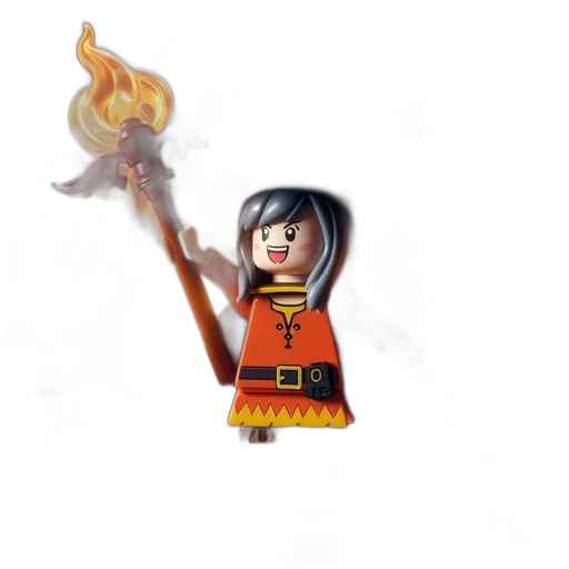 staff, weapon, sword, fantasy art, concept art, 3d render, pixel art, fire transparent PNG cut-out