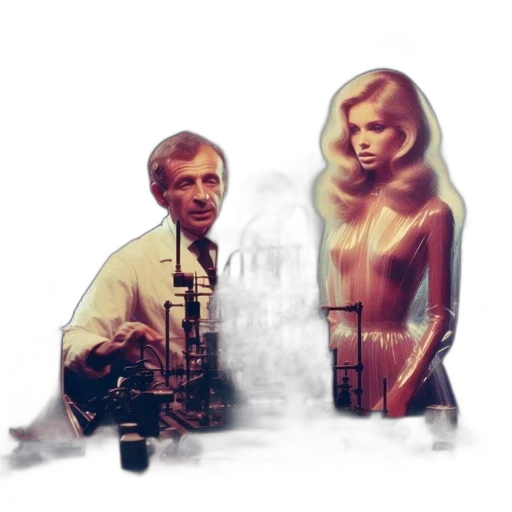dress, concept art, comic book art, fantasy art, pixel art, outer space, fog, city street transparent PNG cut-out