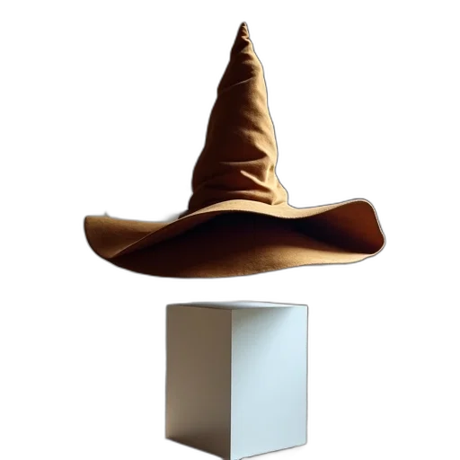 hat, crown, furniture, jewelry, 3d render, concept art, photorealistic, vaporwave transparent PNG cut-out