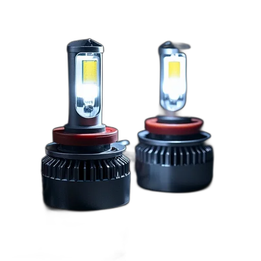 auto, parts, hid, headlight, bulb, ballast, led, kit transparent PNG cut-out