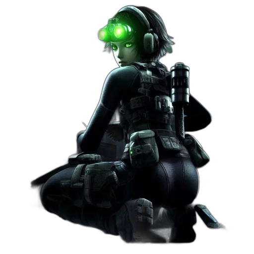 robot, weapon, staff, cyberpunk, concept art, 3d render, pixel art, green transparent PNG cut-out