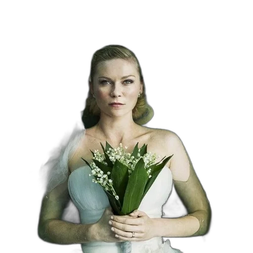 flower, dress, crown, face, photorealistic, 3d render, concept art, pixel art transparent PNG cut-out