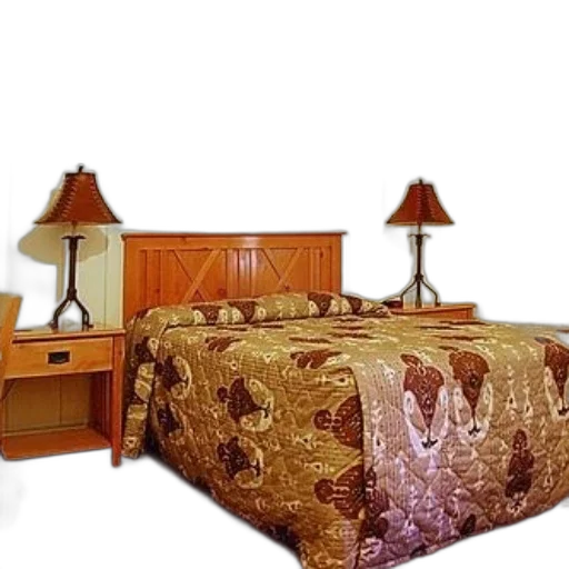 furniture, 3d render, photorealistic, earth tones, golden, cozy, bedroom, wooden transparent PNG cut-out
