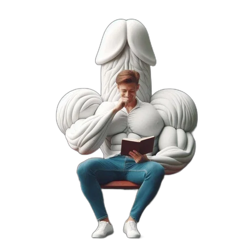 furniture, jacket, crown, face, concept art, 3d render, pixel art, fantasy art transparent PNG cut-out