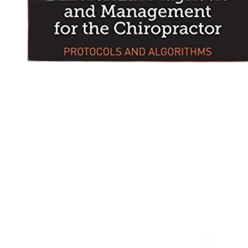 cover, differentiation, diagnosis, management, chiropractor, protocols, algorithms, thomas transparent PNG cut-out