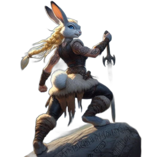 dragon, creature, animal, concept art, fantasy art, 3d render, photorealistic, rabbit-like transparent PNG cut-out
