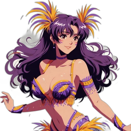 fantasy art, pixel art, anime, concept art, colorful, animated, female, character transparent PNG cut-out