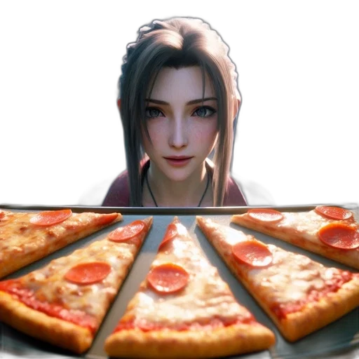 food, face, weapon, 3d render, photorealistic, concept art, fantasy art, animated transparent PNG cut-out