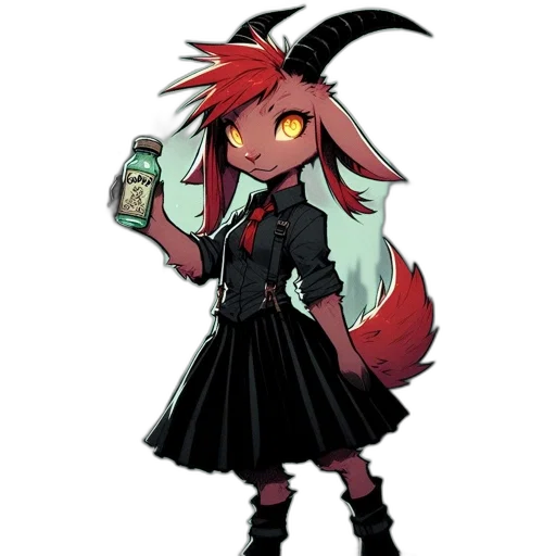 creature, dress, animal, dragon, concept art, pixel art, fantasy art, anime transparent PNG cut-out