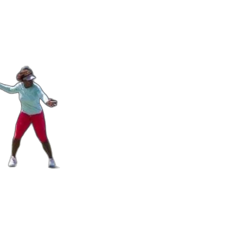 fire, tennis, player, light, blue, shirt, red, pants transparent PNG cut-out