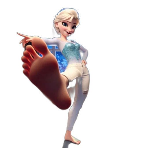 shoes, staff, dress, weapon, concept art, 3d render, fantasy art, cartoon transparent PNG cut-out