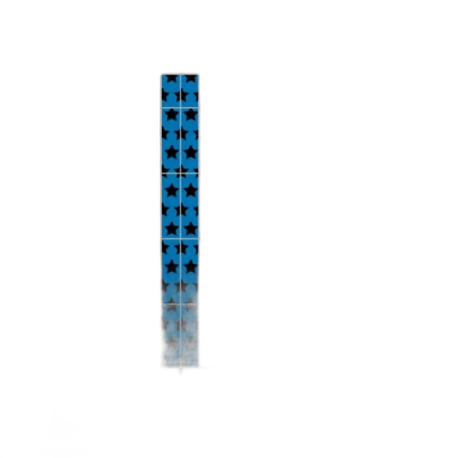 jewelry, sword, weapon, robot, 3d render, pixel art, blue, bar transparent PNG cut-out