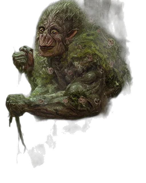 creature, face, staff, animal transparent PNG cut-out