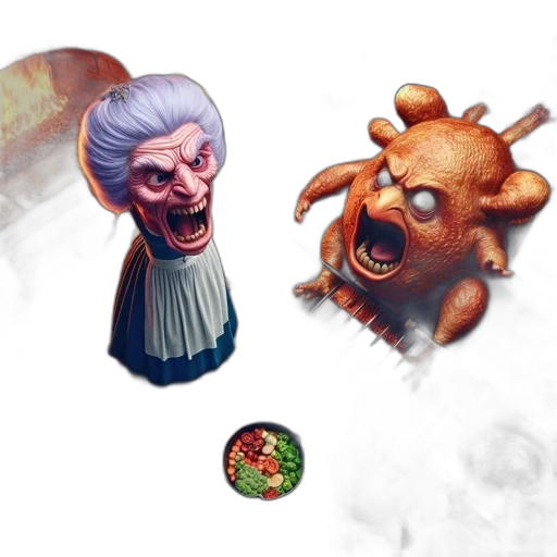 creature, face, mask, concept art, pixel art, fantasy art, 3d render, medieval-styled transparent PNG cut-out