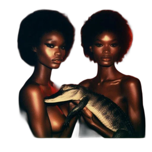 hair, concept art, fantasy art, photorealistic, comic book art, earth tones, two, women transparent PNG cut-out