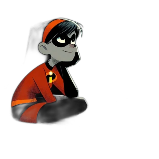 staff, cartoon, 3d render, concept art, comic book art, dark, young, animated transparent PNG cut-out