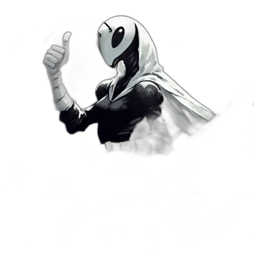 robot, mask, jacket, weapon, concept art, comic book art, fantasy art, pixel art transparent PNG cut-out