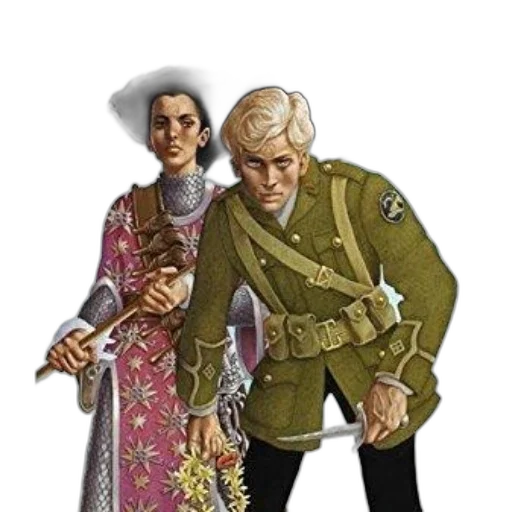 staff, weapon, jacket, sword, concept art, comic book art, fantasy art, pixel art transparent PNG cut-out