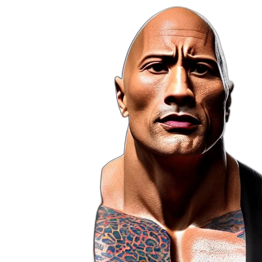 face, photorealistic, 3d render, concept art transparent PNG cut-out