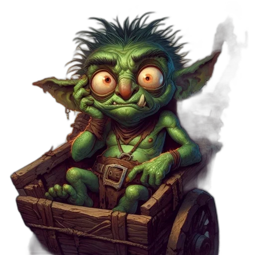 creature, fantasy art, concept art, comic book art, pixel art, anthropomorphic, green, skin transparent PNG cut-out