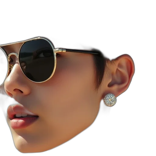 jewelry, face, crown, photorealistic, 3d render, concept art, oil painting, close-up transparent PNG cut-out