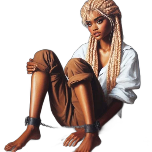 photorealistic, oil painting, concept art, fantasy art, earth tones, golden, intensely, gazing transparent PNG cut-out