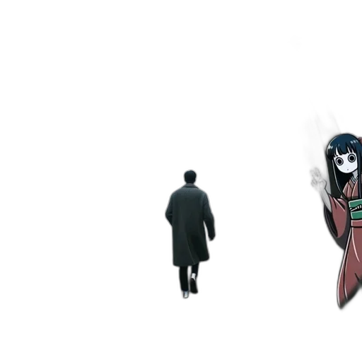concept art, anime, comic book art, cartoon, outer space, snow, fog, underwater transparent PNG cut-out