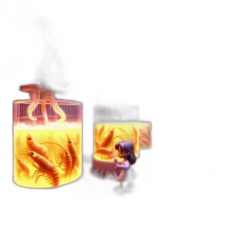 food, jewelry, bottle, dragon, 3d render, concept art, vaporwave, pixel art transparent PNG cut-out