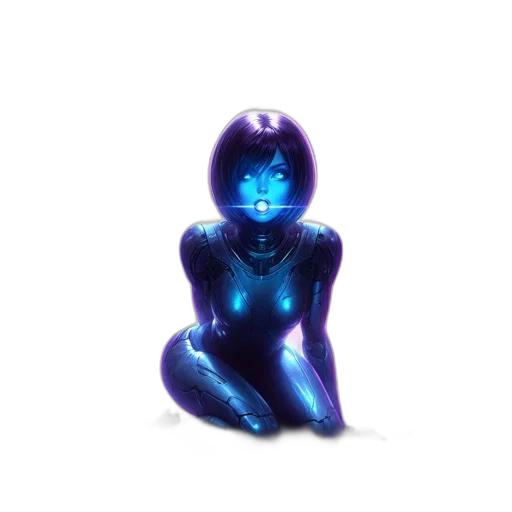 robot, mask, jewelry, creature, concept art, cyberpunk, vaporwave, 3d render transparent PNG cut-out