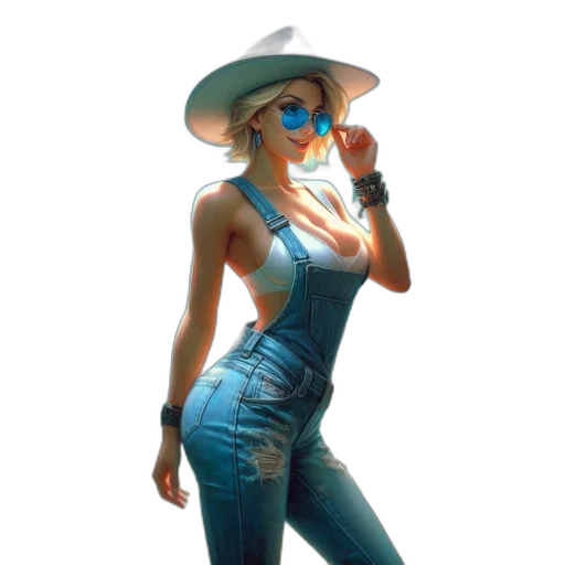 hat, staff, dress, weapon, concept art, 3d render, photorealistic, pixel art transparent PNG cut-out
