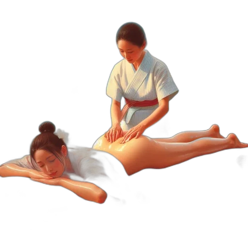 staff, photorealistic, two, women, traditional, clothing, engage, relaxing transparent PNG cut-out
