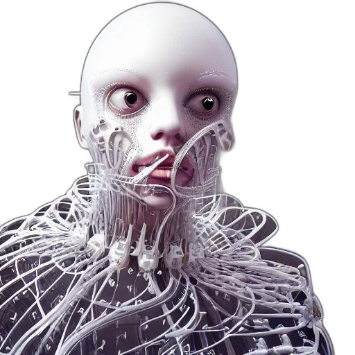 robot, creature, mask, face transparent PNG cut-out