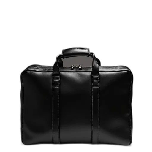 medium, dk82, briefcase, black transparent PNG cut-out