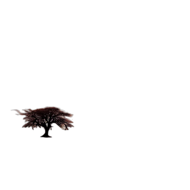 tree, dragon, hair, creature transparent PNG cut-out