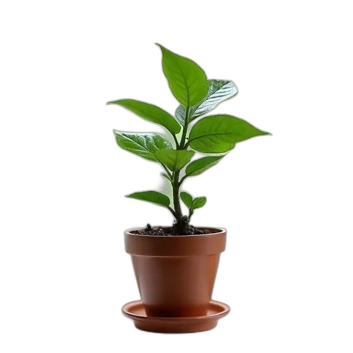 tree, flower, staff, crown, 3d render, photorealistic, small, potted transparent PNG cut-out