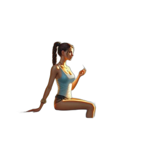 staff, pixel art, 3d render, concept art, photorealistic, ancient, egyptian-inspired, room transparent PNG cut-out