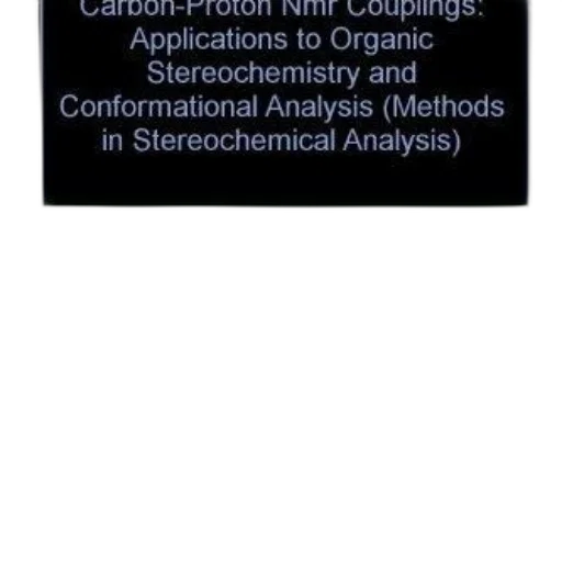 image, book, cover, titled, carbon-proton, nmr, couplings, applications transparent PNG cut-out