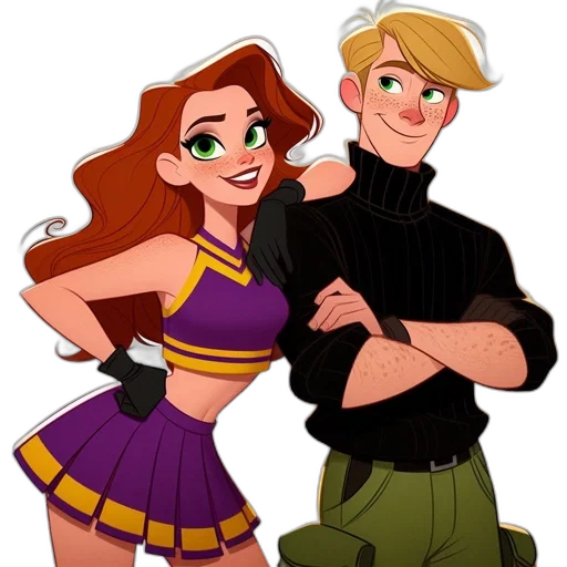 dress, staff, cartoon, concept art, comic book art, fantasy art, underwater, two transparent PNG cut-out
